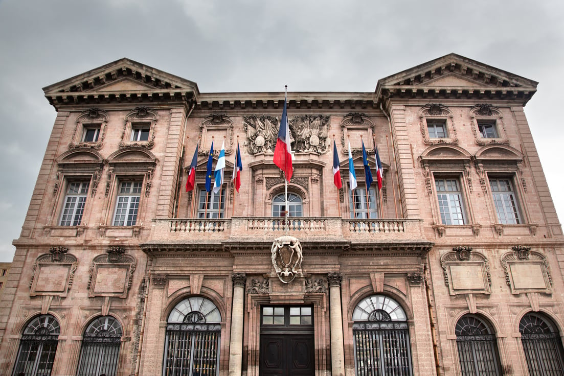 Town Hall of Marseille France