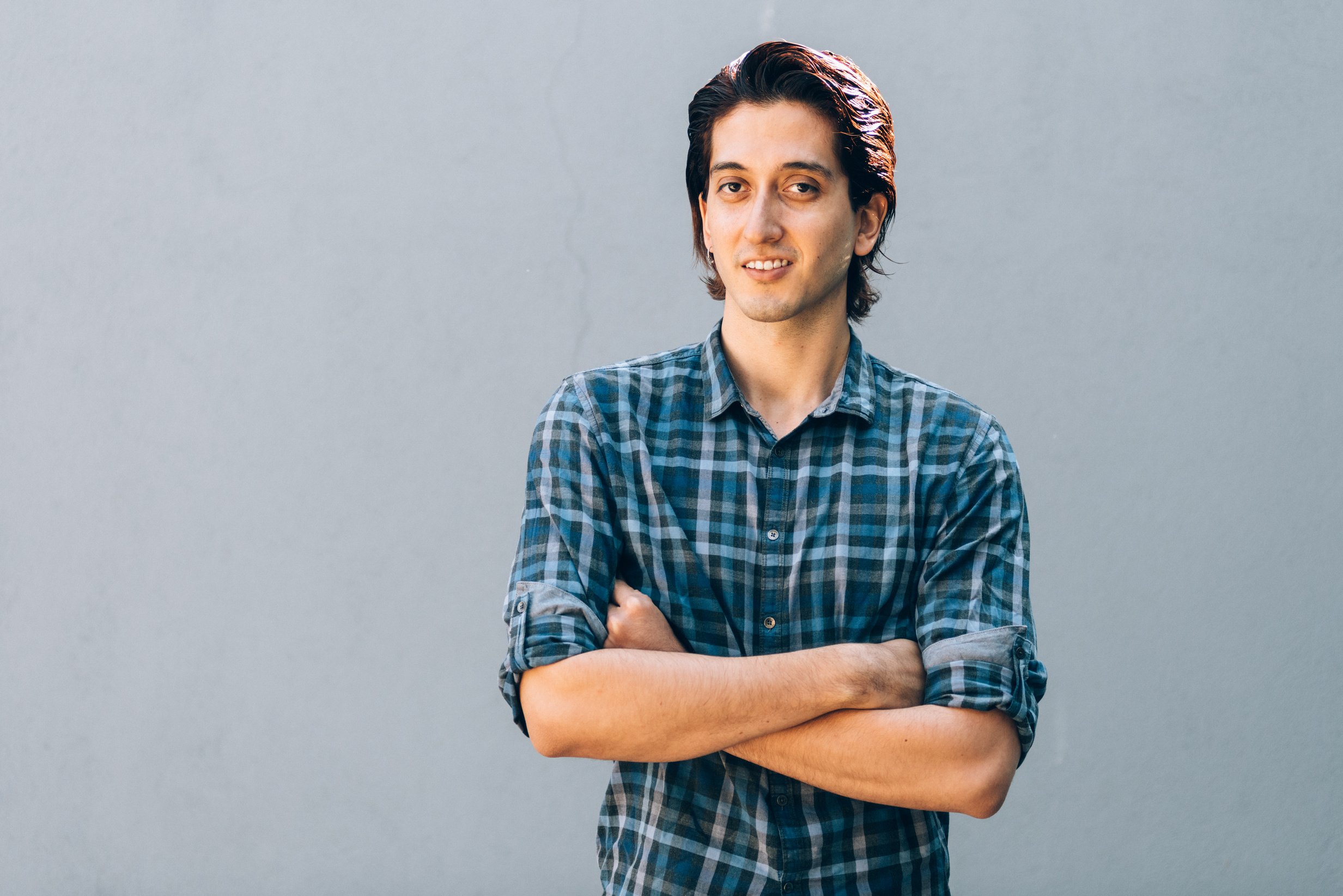 Portrait of a young Mexican man